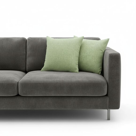 Sage Green Cotton Throw Pillow Covers 18x18 NIB Home Set - Picture 1 of 6